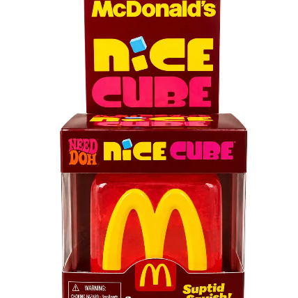 Needoh McDonalds Squishy Cube