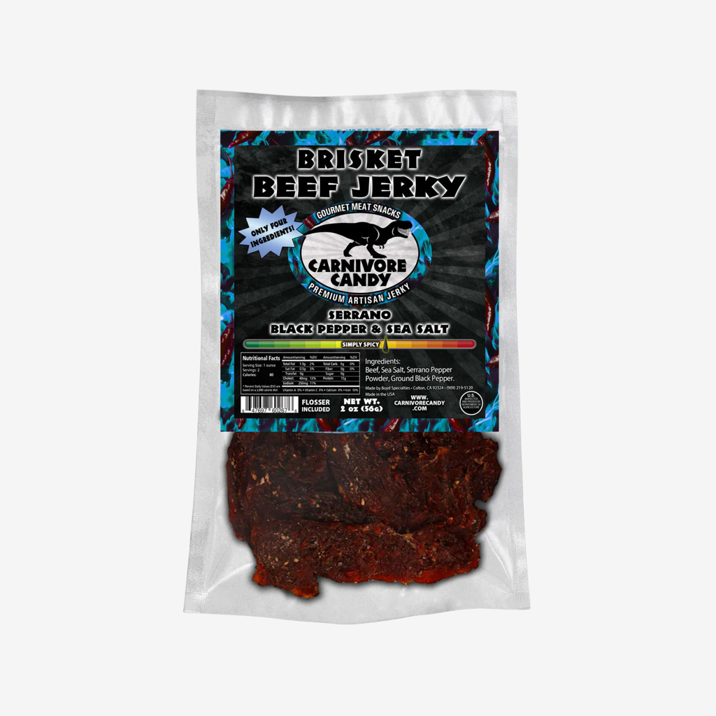 CARNIVORE CANDY Serrano Black Pepper and Sea Salt