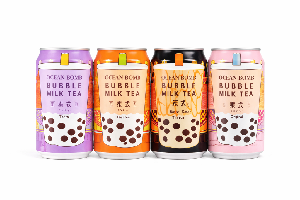 Ocean Bomb Boba Milk Tea