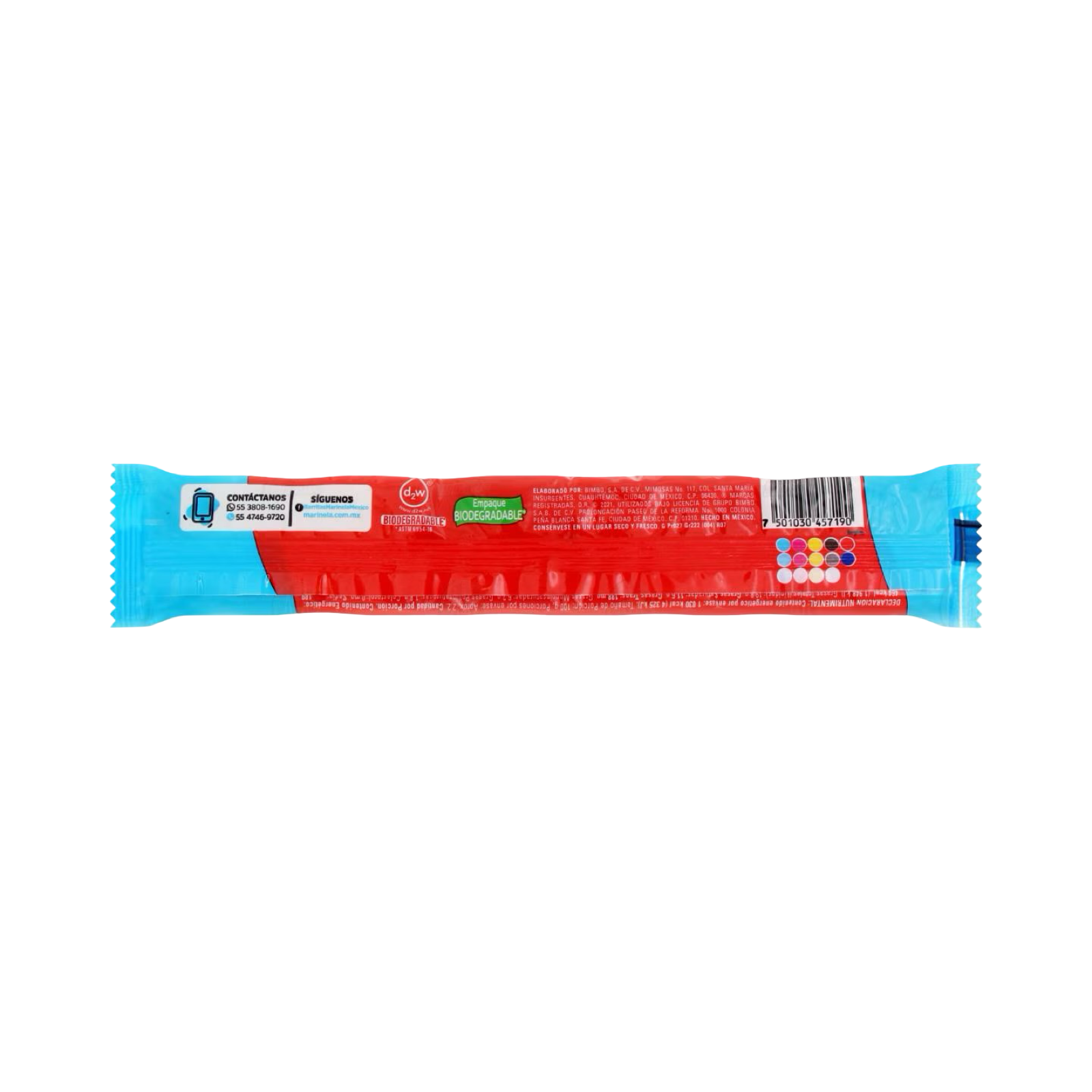Barrita Maxi Tubo Fresa (222g)
