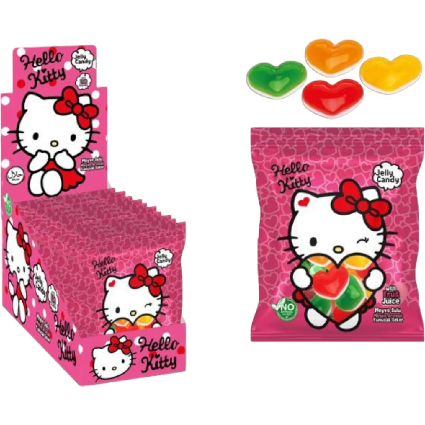 Hello Kitty - Heart Gummy