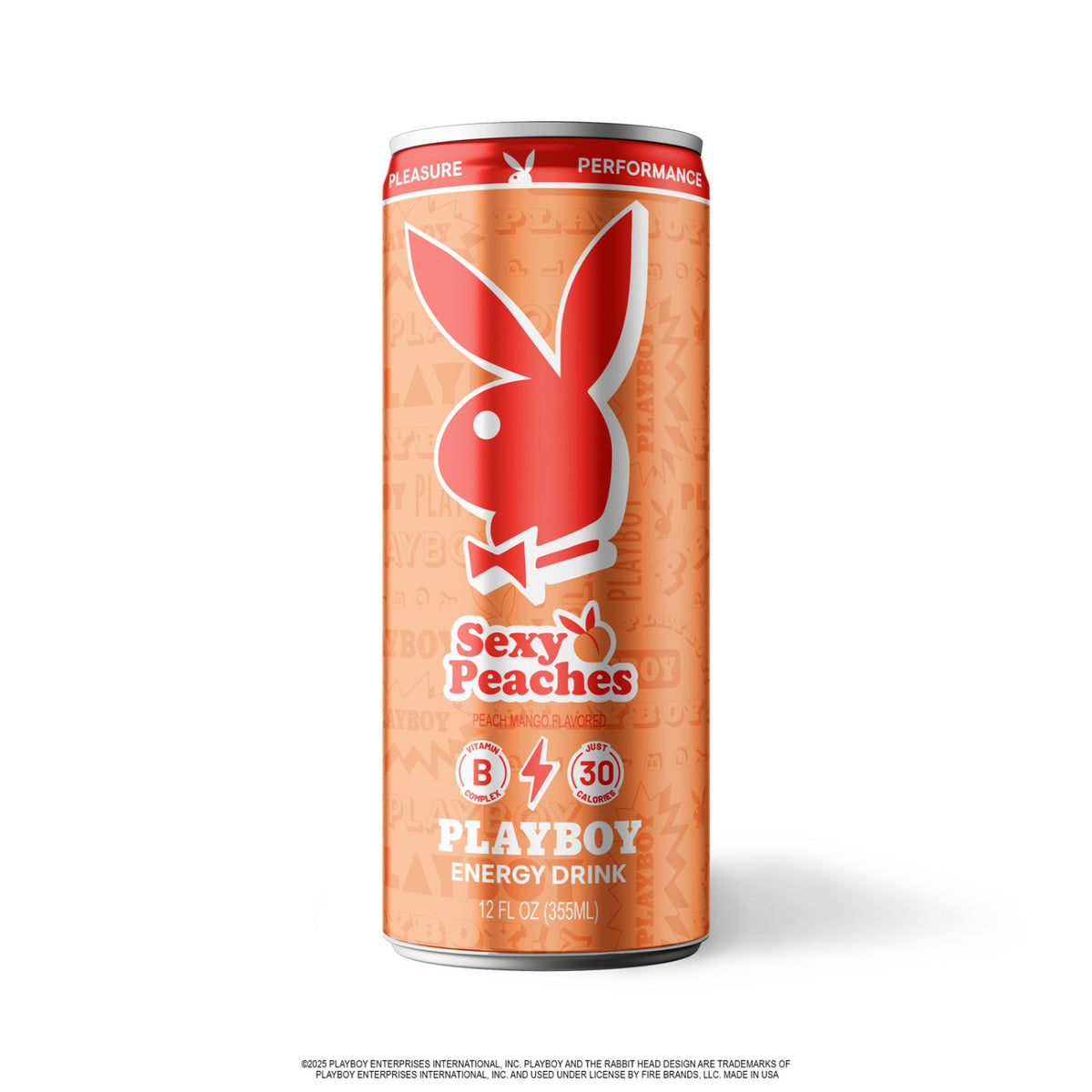 PLAYBOY ENERGY DRINK - SEXY PEACHES