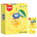 Amos Gomitas de Fruta 4D - Explosión de Limón Rellenas - 240 g
