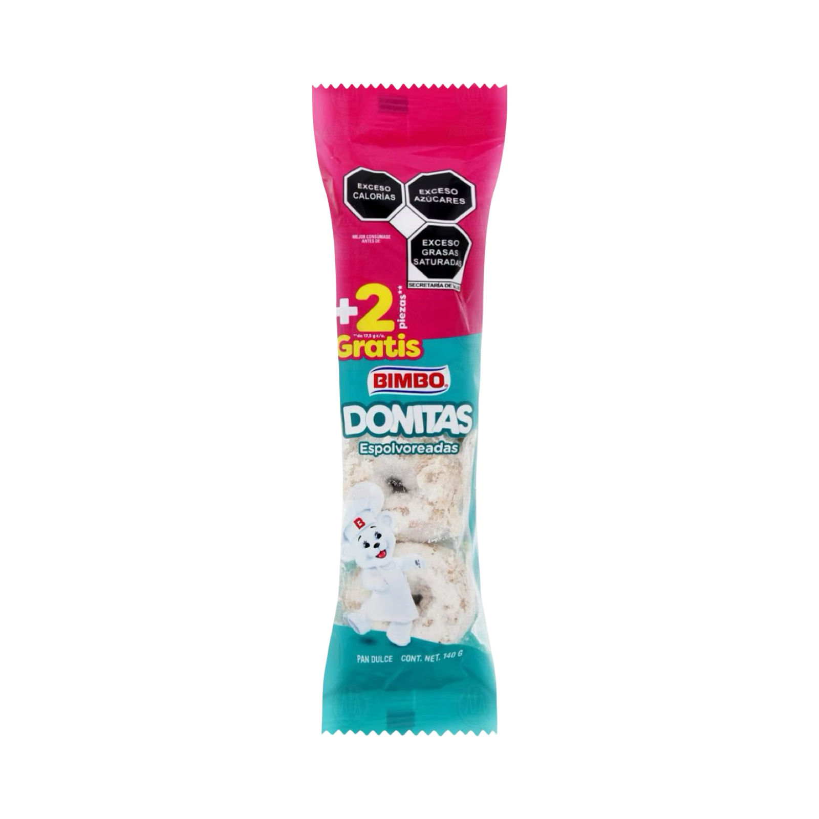Donitas Espolvoreadas (140g)