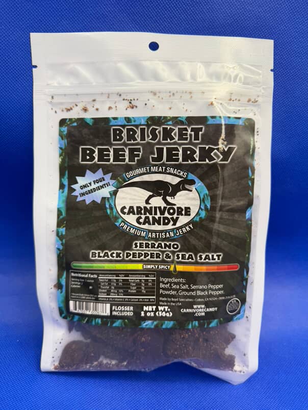 CARNIVORE CANDY Serrano Black Pepper and Sea Salt