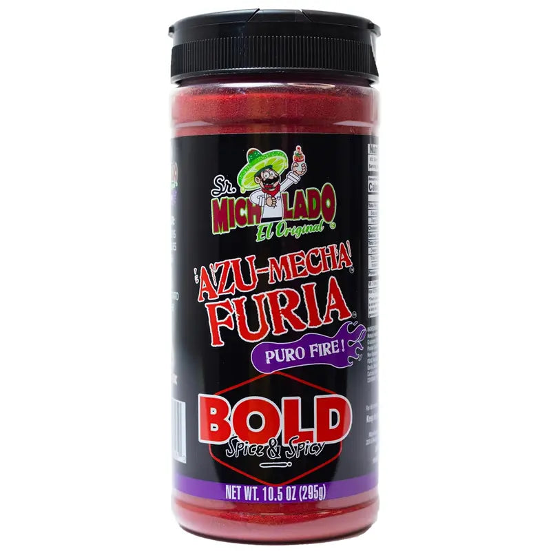 Azu-Mecha FURIA BOLD - Spice & Spicy - Snack Seasoning - Sr. Michelado - Bottle Flavor Spice powder chile powder sr michel a do