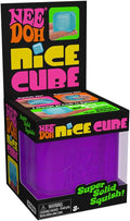 Needoh Squishy 100% Authentic Nice Cube NEW HOT🔥VIRAL MYSTERY Nee doh Sensory Squeeze Toy - Super Solid Squish - 1.25" Wide - Color May Vary (Pack of 1)