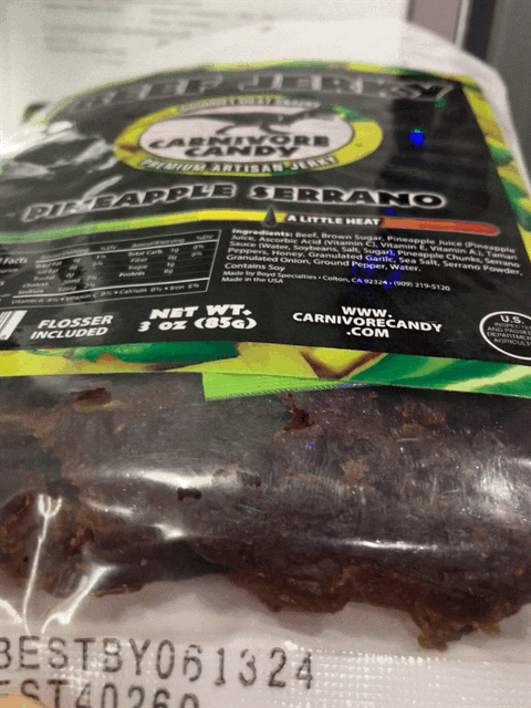 Carnivore Candy Pineapple Serrano