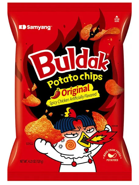 Samyang Buldak Original Potato Chips 4.23oz