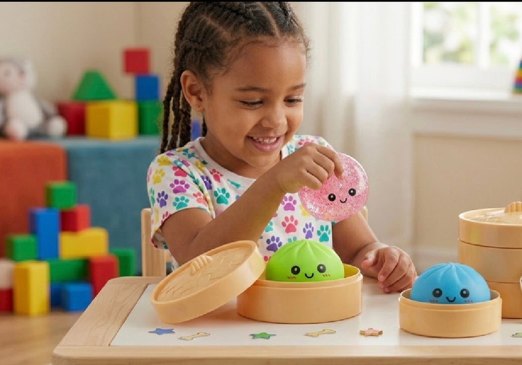 Squishy Dumpling NEW HOT🔥VIRAL MYSTERY Holographic Ribbon Dumpling - SEALED! Dumpling- squishy toy stress reliever Squishy Bun