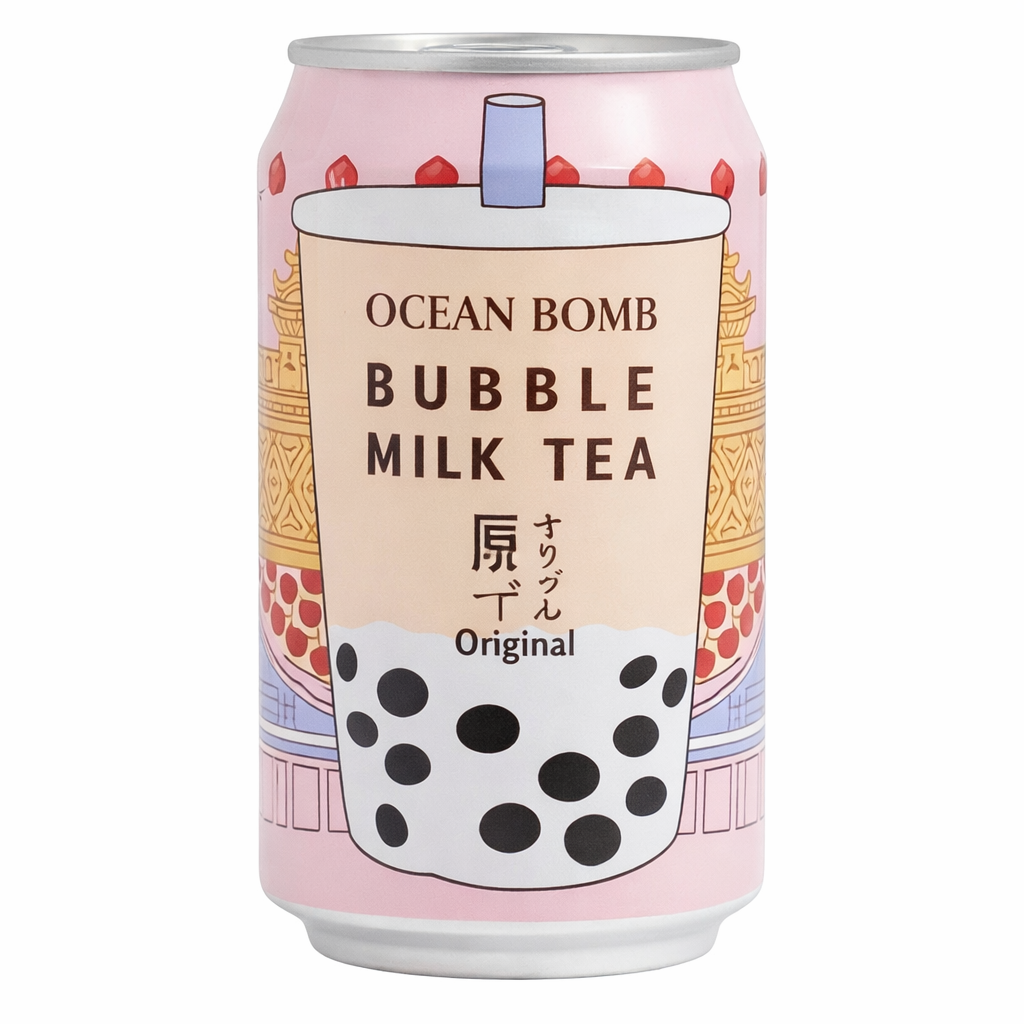 Ocean Bomb Boba Milk Tea
