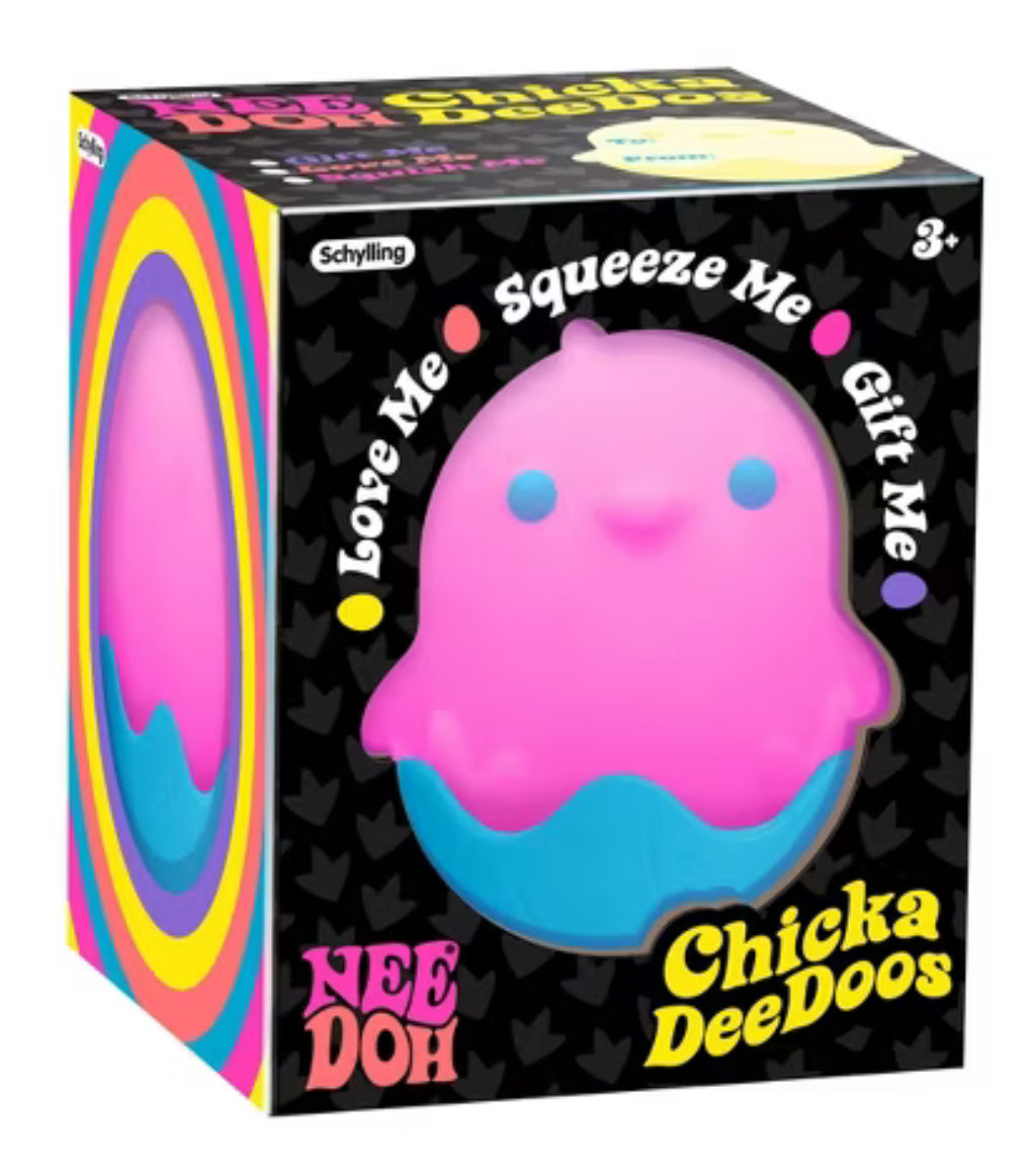 Nee Doh Chicka Deedo's: Fidget Stress Ball, Silicone, Easter Theme