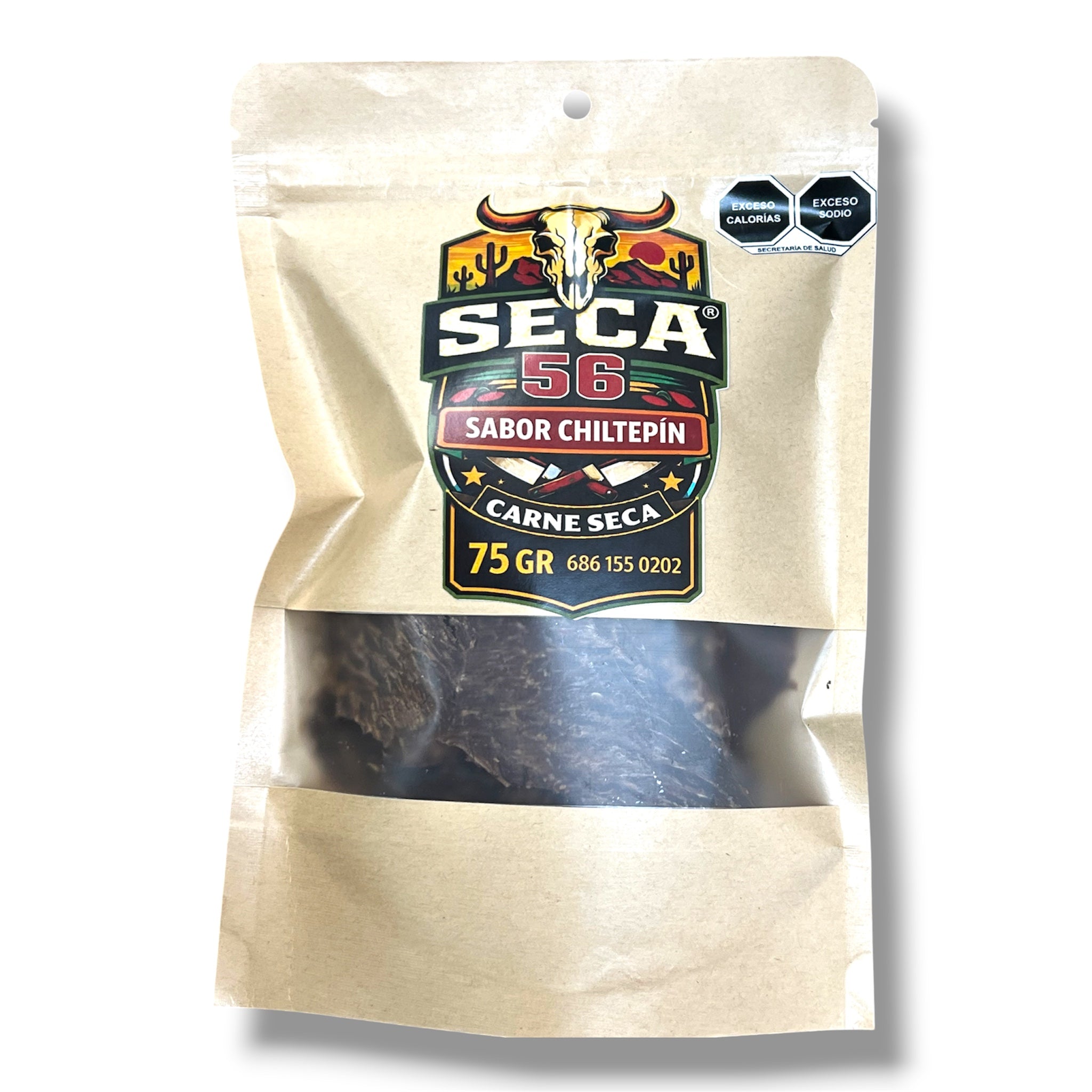 Carne Seca 56 Sabor Chiltepin 75G