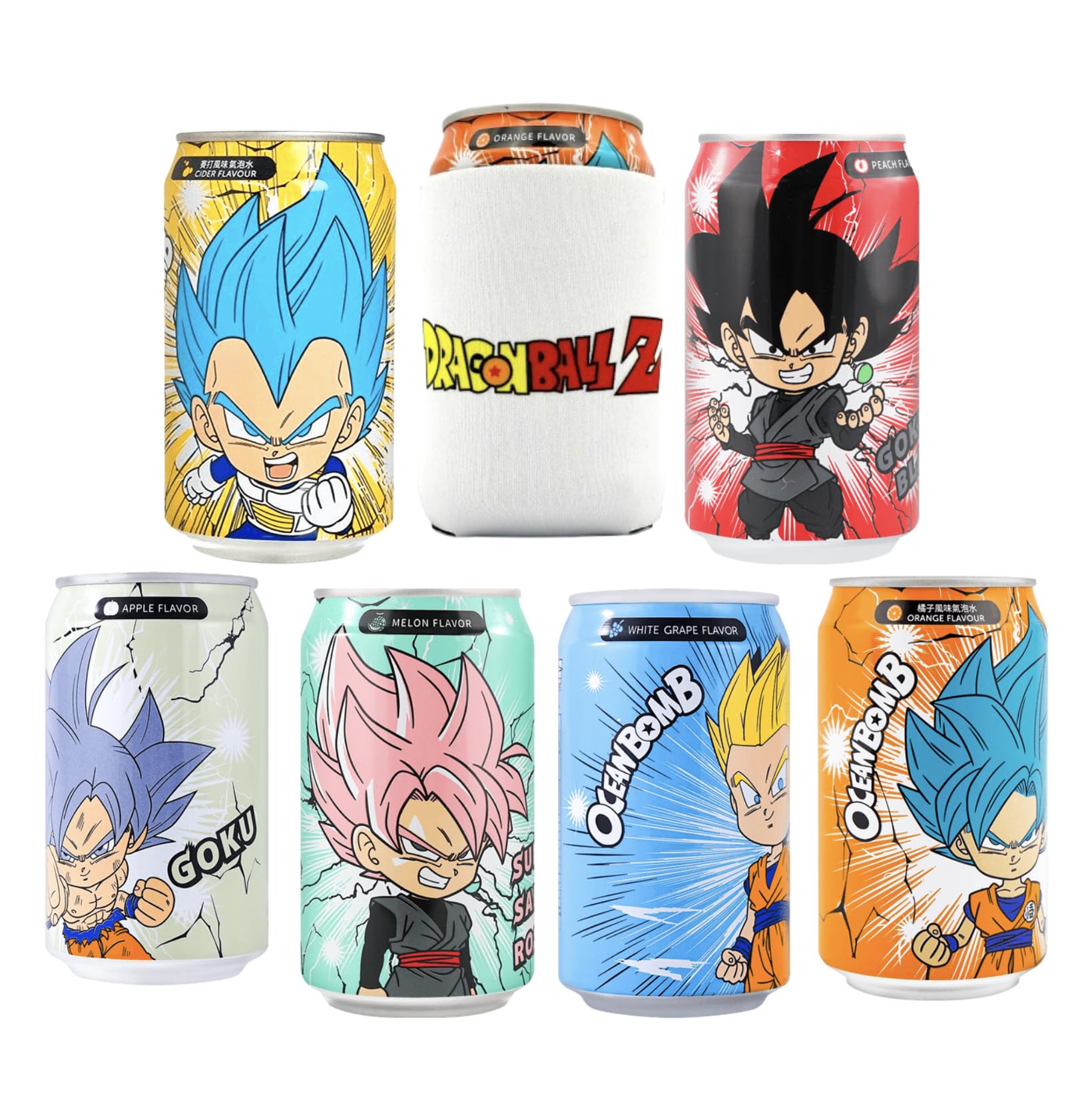 OceanBomb Dragon Ball Z Sodas