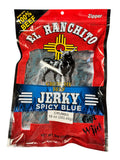 El Ranchito Crunchy Beef Jerky Spicy Blue 10oz Cumbs