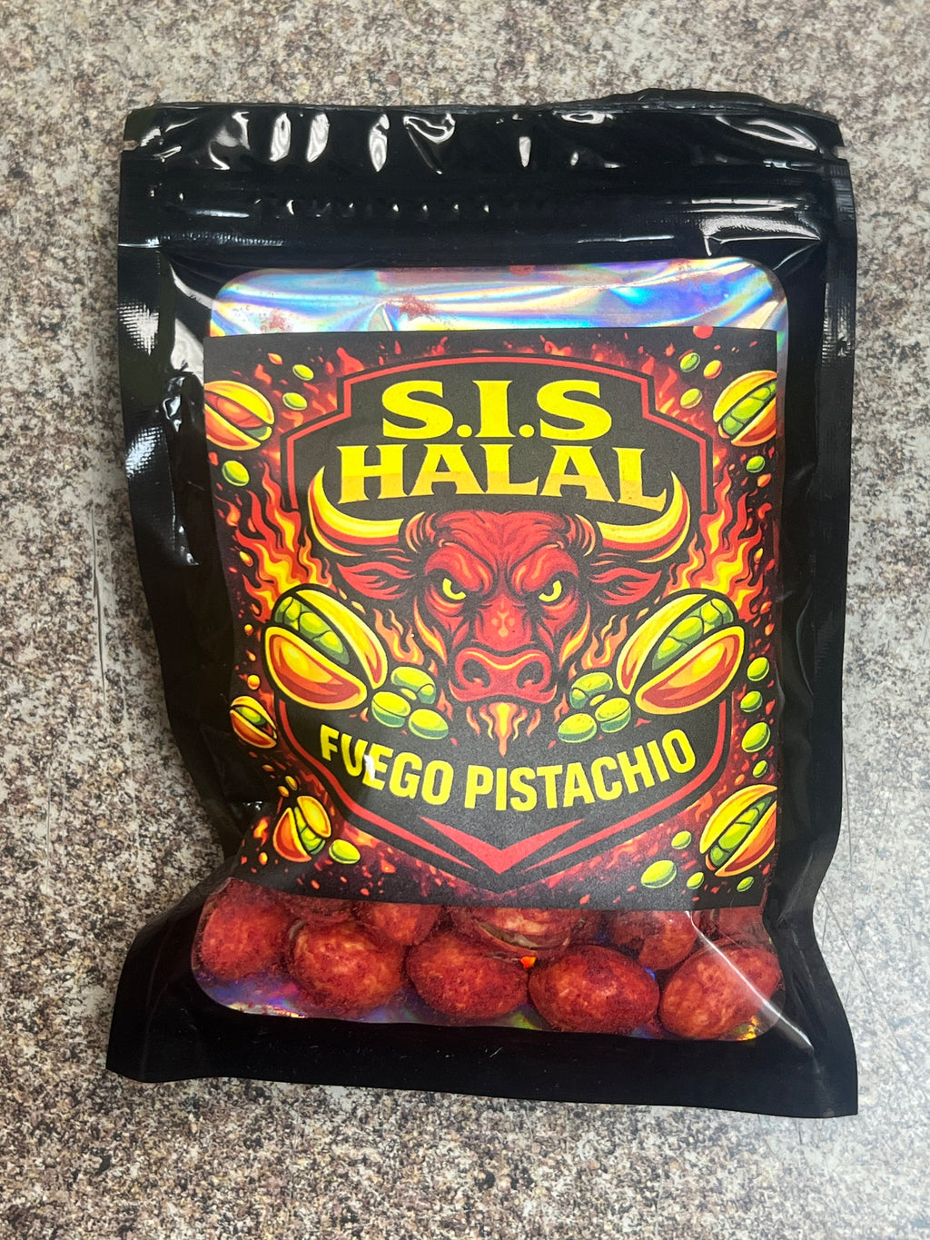 Fuego Pistachio Spicy Chili 2 Oz