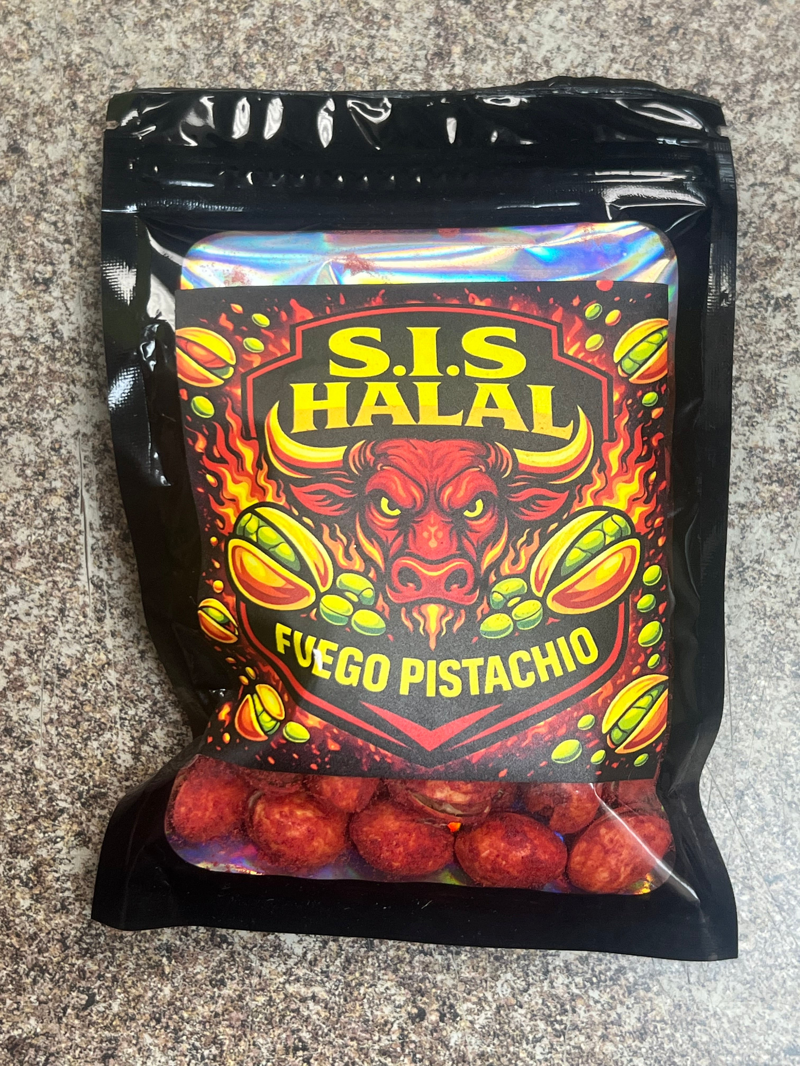 Fuego Pistachio Spicy Chili 2 Oz