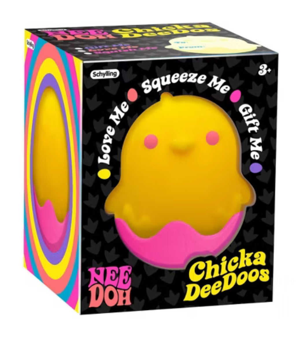 Nee Doh Chicka Deedo's: Fidget Stress Ball, Silicone, Easter Theme