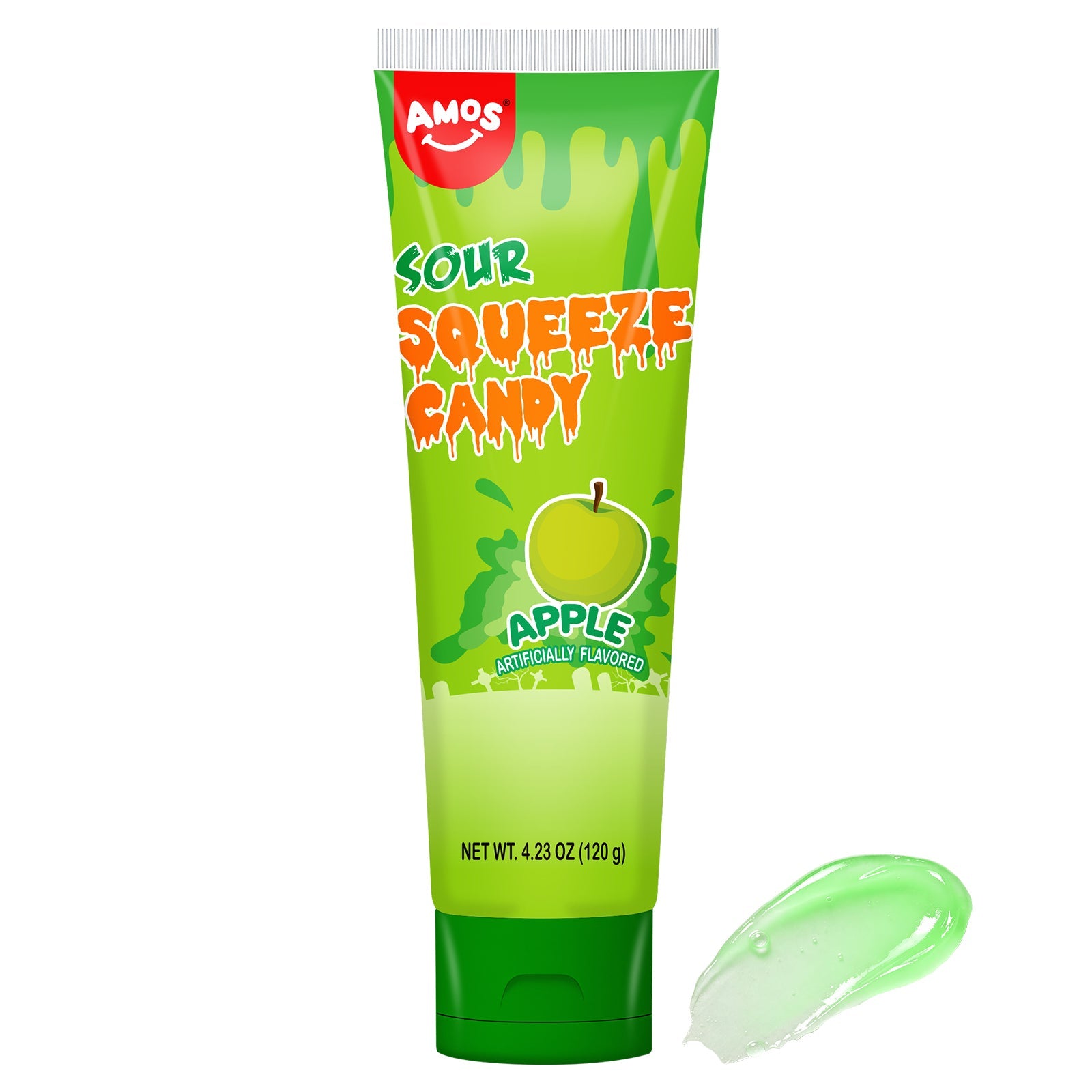 Amos Sour Liquid Squeeze Candy 4.23 oz (3 Pack)