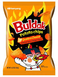 Samyang Buldak Quattro Cheese Chips 4.23oz