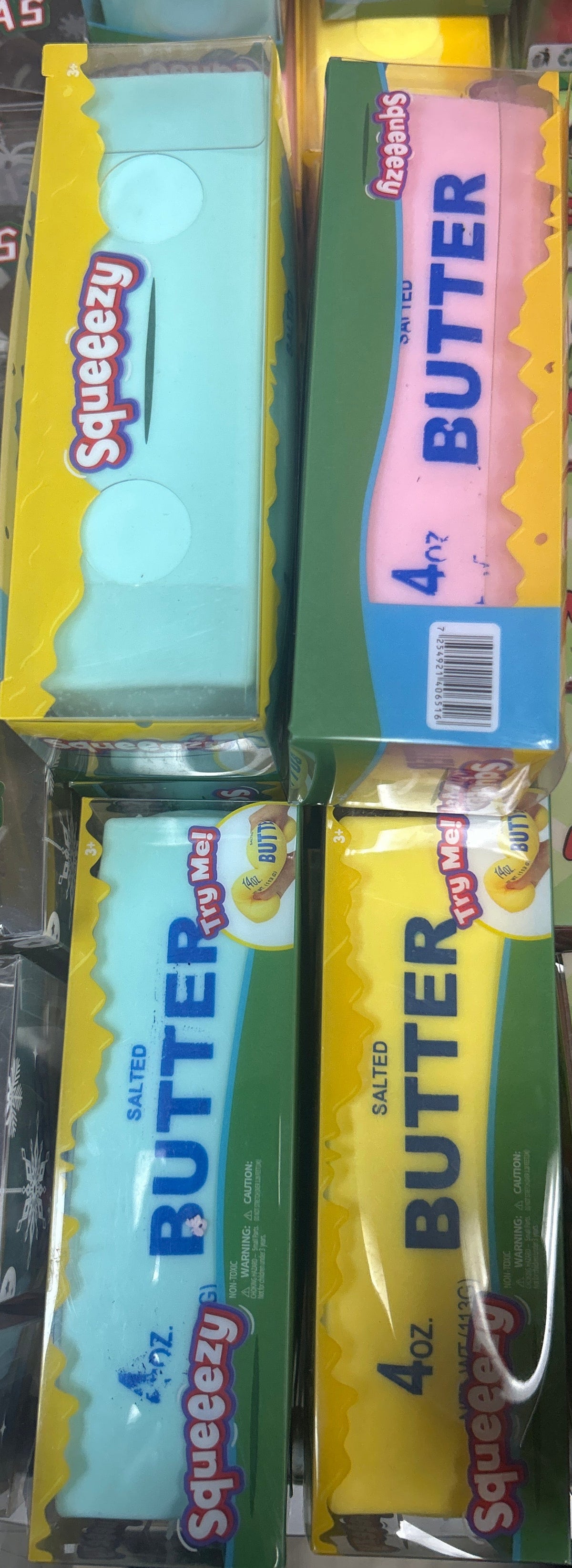 Squeezy Salted Butter Crunchy 4oz