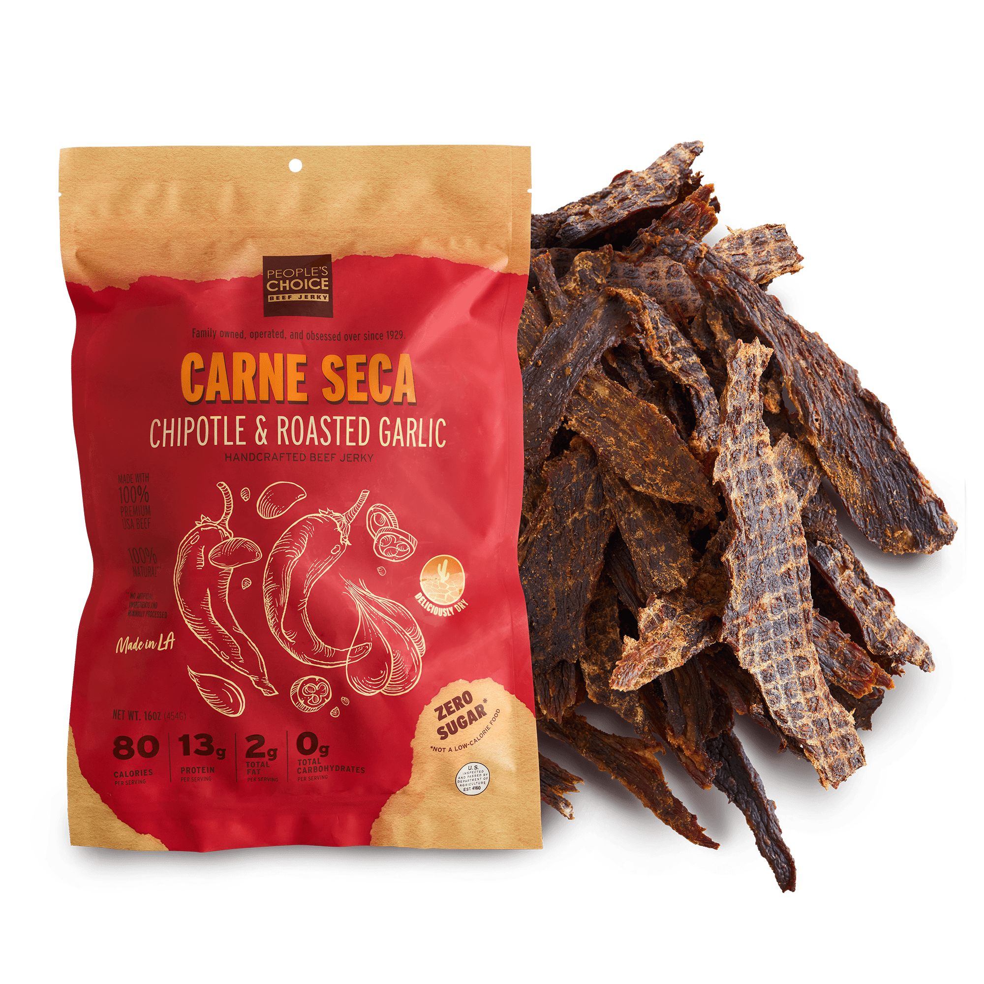 CARNE SECA - CHIPOTLE & ROASTED GARLIC