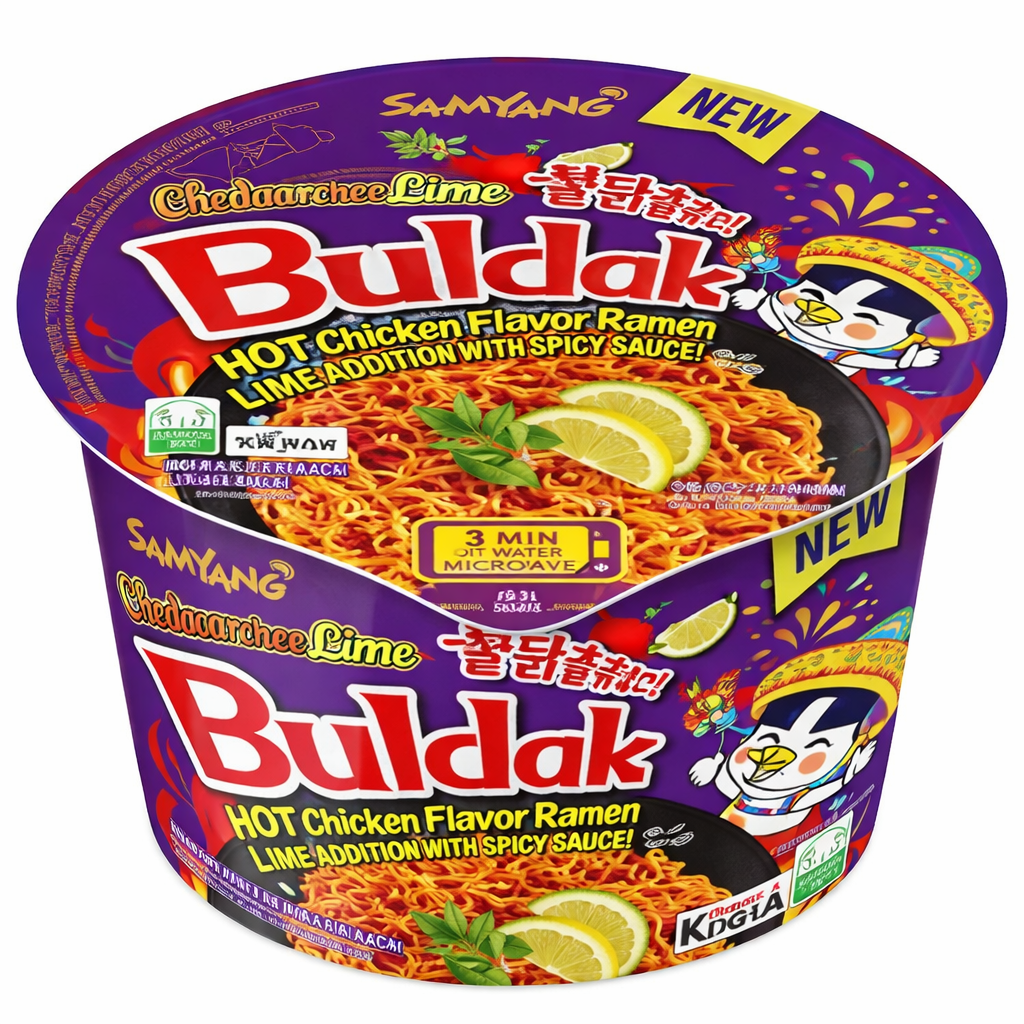 Buldak Variety Flavored Cups