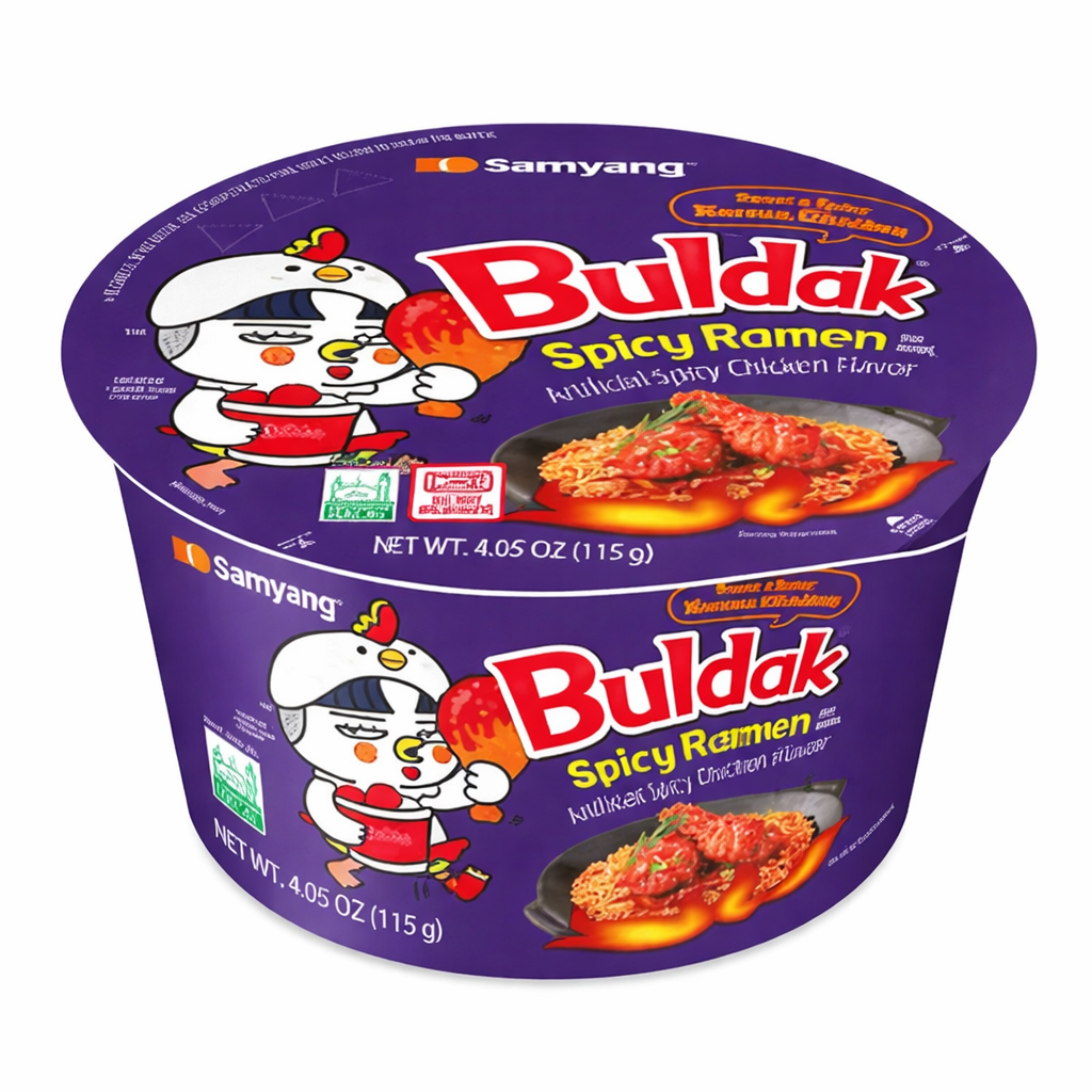 Buldak Variety Flavored Cups