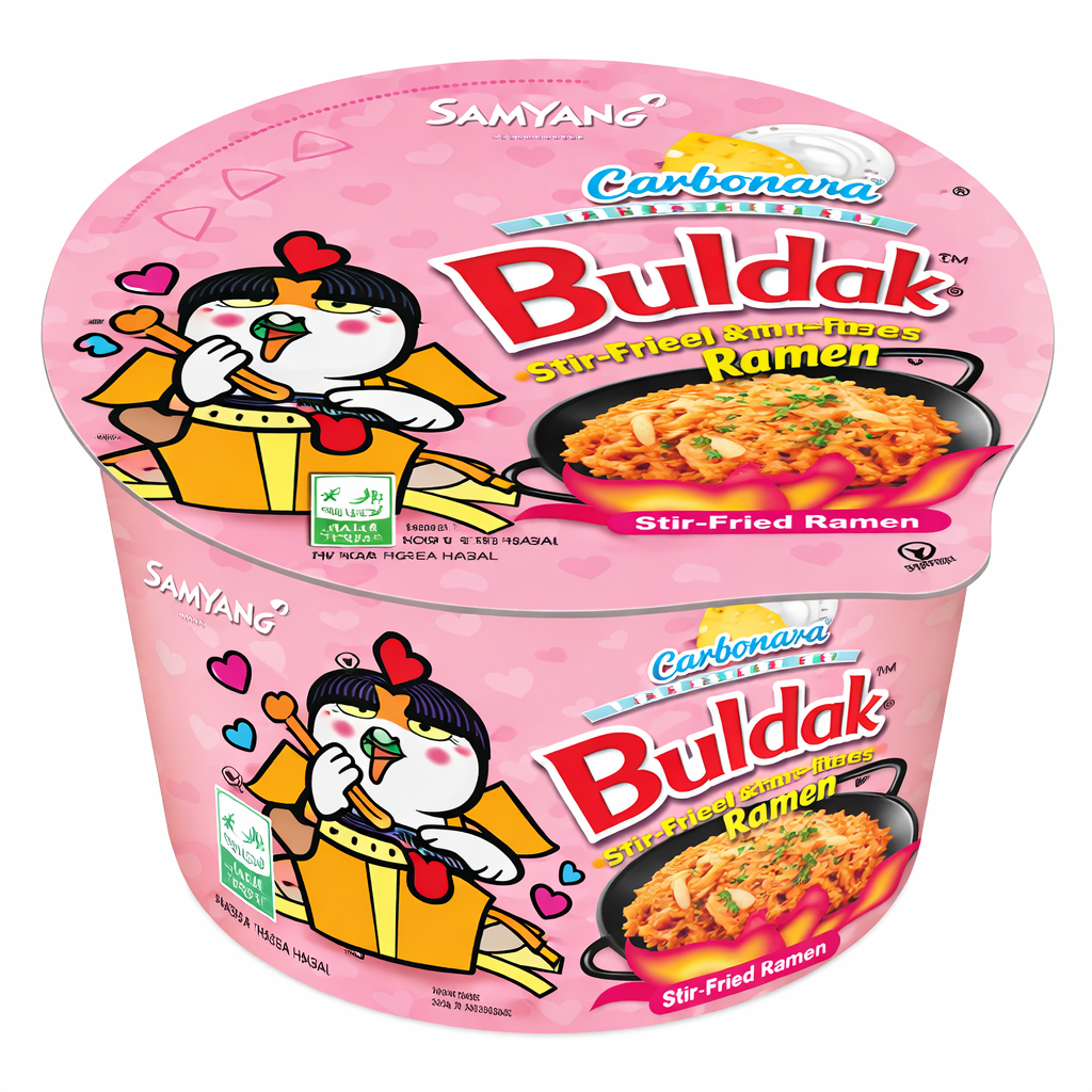Buldak Variety Flavored Cups