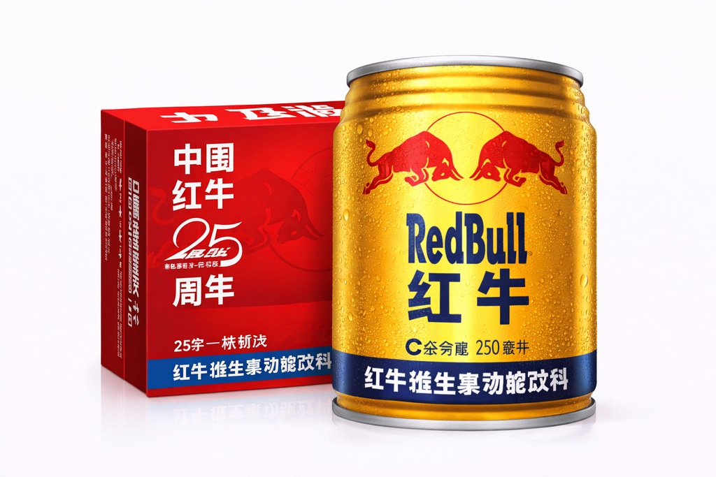 Exotic Asian RedBull Drinks 250-500ml