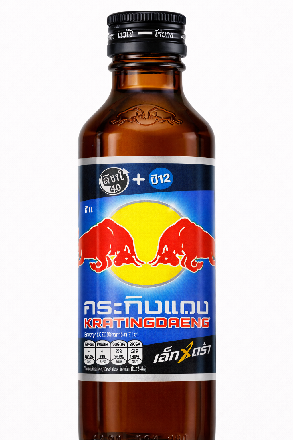 Thailand Redbull Glass Bottle Flavors