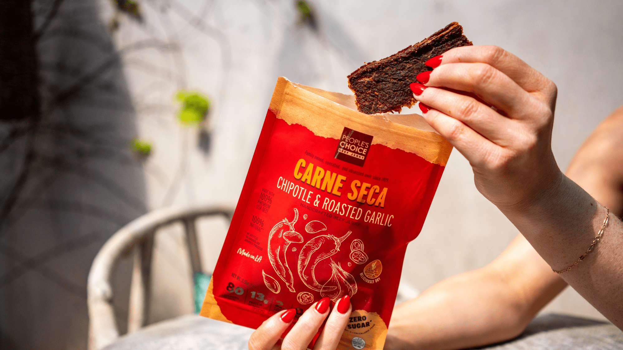 CARNE SECA - CHIPOTLE & ROASTED GARLIC