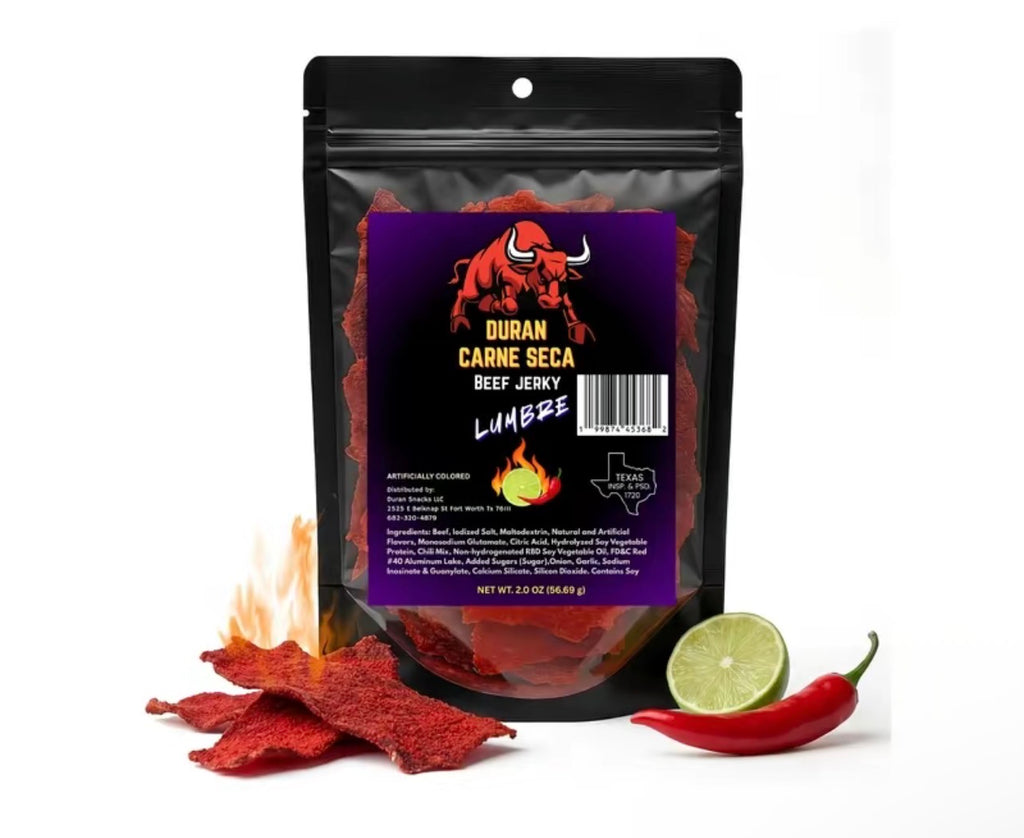 Duran Carne Seca Lumbre (spicy) 2oz