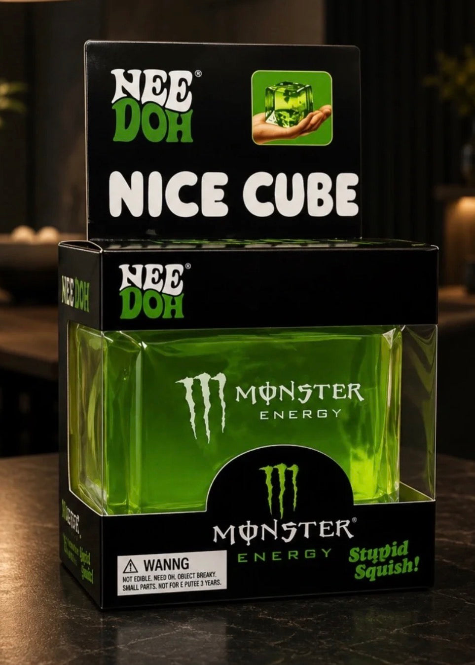 NEE DOH Monster Energy Nice Cube - Green