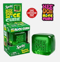 NeeDoh Sprite Schylling Jellyfish & Nice Cube sensory toy - Green