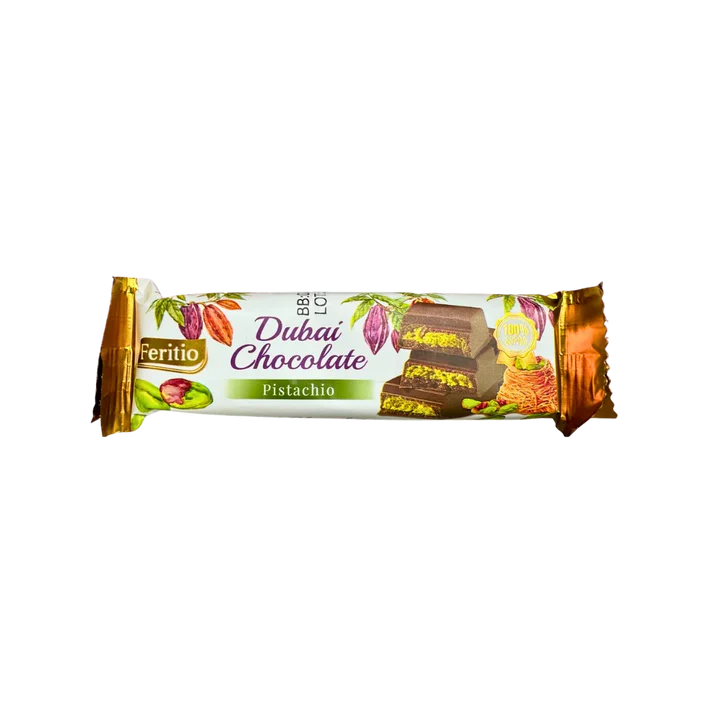 Feritio Dubai Chocolate - Pistachio 40G