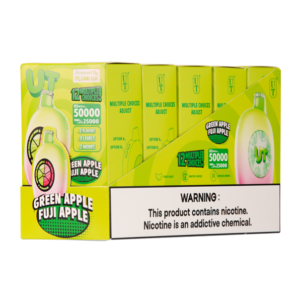 Flum UT Bar Green Apple/Fuji Apple 50K