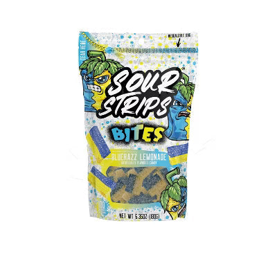Sour Strips Bites - Bluerazz Lemonade