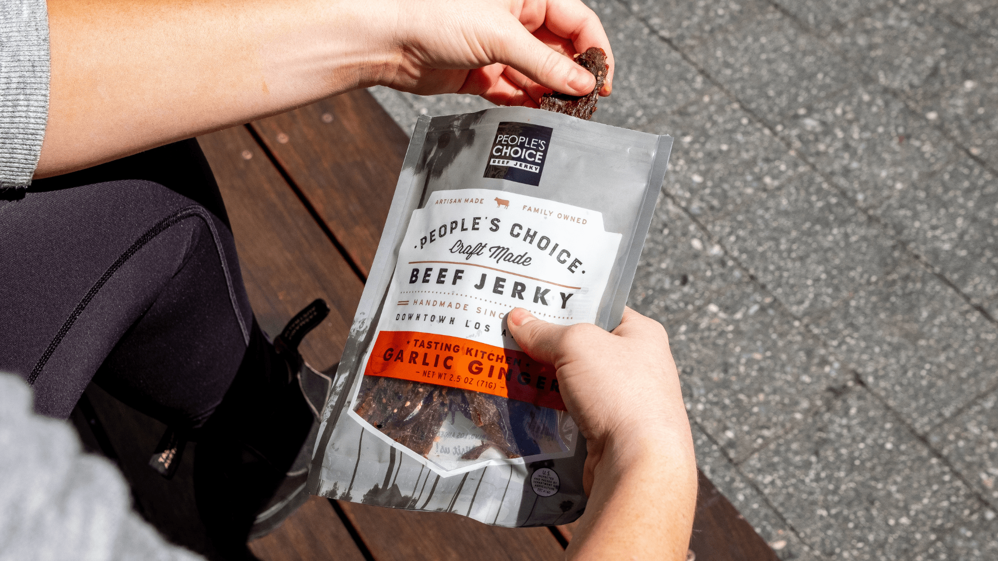 TEST KITCHEN - GARLIC GINGER BEEF JERKY