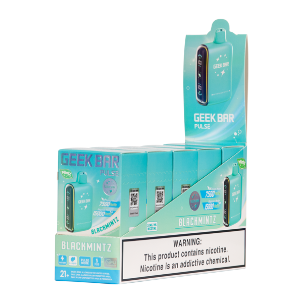 Geek Bar Black Mintz 5 Pack