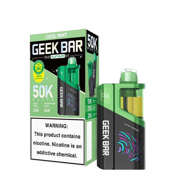 Geek Bar Clio Platinum 50K Kit Cool Mint