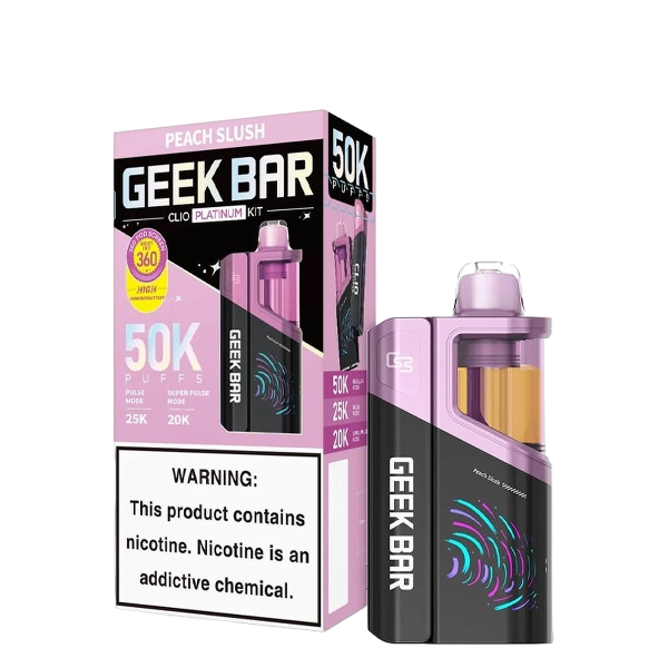 Geek Bar Clio Platinum 50K Kit Peach Slush
