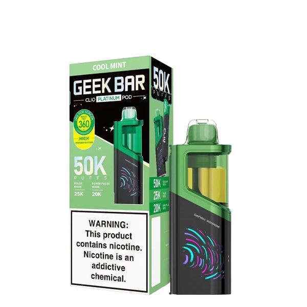 Geek Bar Clio Platinum 50K Pod Cool Mint