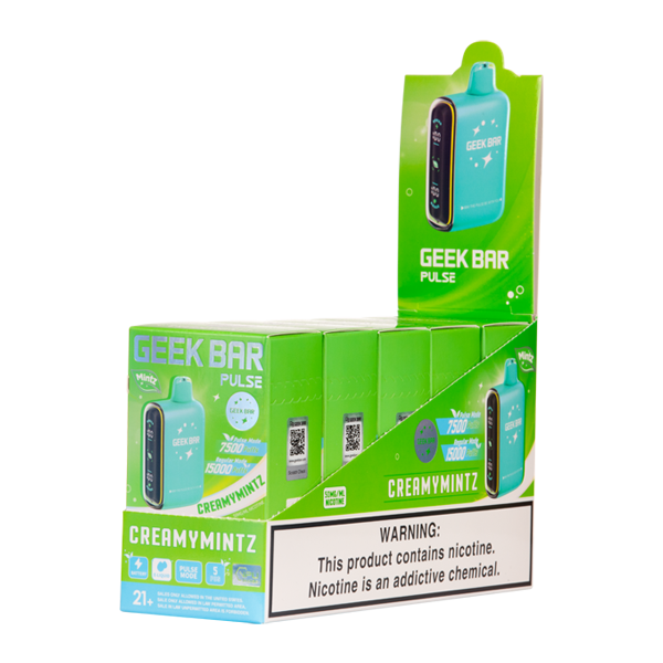 Geek Bar Creamy Mintz 5 Pack