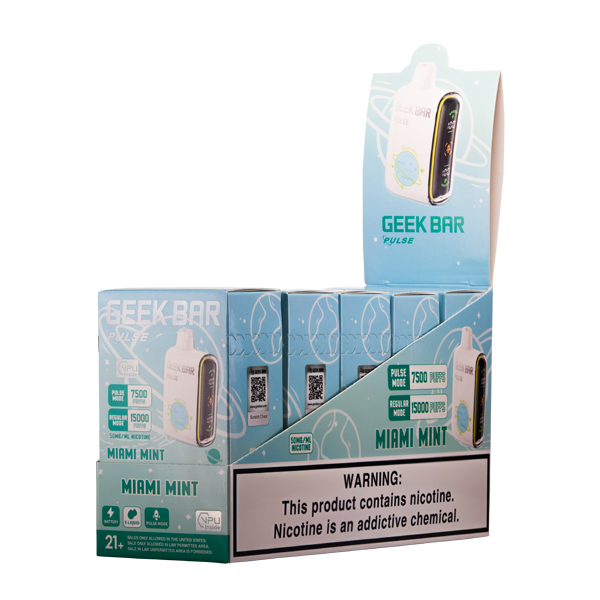 Geek Bar Miami Mint 5 Pack
