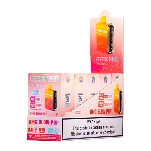 Geek Bar OMG Blow Pop 5 Pack