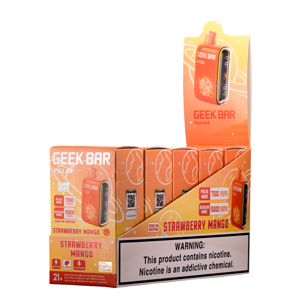 Geek Bar Strawberry Mango 5 Pack