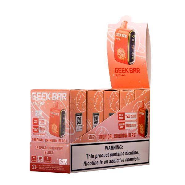Geek Bar Tropical Rainbow Blast 5 Pack
