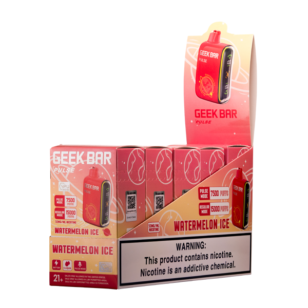 Geek Bar Watermelon Ice 5 Pack