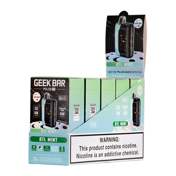 Geek Bar X ATL Mint 5 Pack 25k